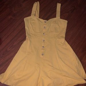 Yellow romper